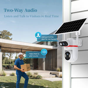 LS VISION Ubox 新型 ソーラー IP66 防水 4G ネットワーク CCTV カメラシステム 6MP ソーラーセキュリティカメラ WiFi 屋外 Ubox アプリ - Product Image 6