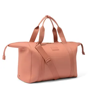 Neues Design Sport Wasserdichte Turnhalle Neopren Reisetaschen Benutzer definierte Reise Kosmetik Frauen Strand tasche Reisetasche