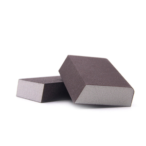 100*70*25mm Handschuursponsblok Aluminiumoxide P60 Korrel Ecologisch voor het slijpen van auto's, het gladmaken van oude verf en hout - Product Image 3