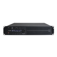 Amplificateur audio à fonction FIR de traitement DSP haut de gamme 4 canaux x 1800W 3000W pour un usage professionnel