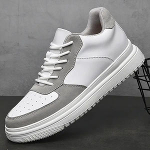 Hot Selling 6cm,8cm 10cm Height Increasing Walking Styles Leather Casual Sneakers 36-44 Invisible Height-enhancing Sports <strong>Shoes</strong> - Product Image 4
