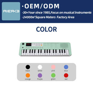 Clavier numérique d'entrée de gamme AIERKE ARK-168, <span class=keywords><strong>piano</strong></span> électronique domestique à 61 touches avec 300 rythmes, 300 sons, 6 percussions, 40 morceaux de démonstration - Product Image 2