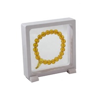 Boîtes d'emballage pour bracelets en plastique carrées personnalisées avec logo, 9x9x2 cm