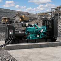 Groupe électrogène diesel SinoShine de type ouvert avec AVR pour l'alimentation de secours des installations industrielles