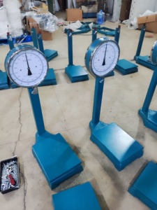 Mechanische 500-kg-Plattform mit zwei Zifferblatt, Waage TTZ 45*60cm - Product Image 3