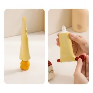HAPPY/Small Dog Model Multi Functional Wall Mounted <b>Toothpaste</b> <b>Dispenser</b> and Storage Rack for Bathroom Miscellaneous Items - Product Image 2
