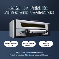 Imprimante à transfert à froid pour film DTF UV TIFFAN à quatre têtes A3, A3-pro TX800 XP600 avec laminateur, film AB A2 A2+ Imprimante DTF UV