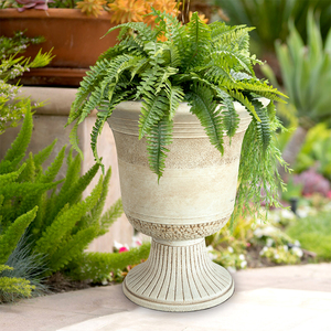 Decorazioni per la casa all'aperto vecchi vasi di pietra giardino cremazione urne <span class=keywords><strong>Modena</strong></span> piantatore antica urna per fiori - Product Image 2