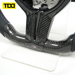 พวงมาลัยคาร์บอนไฟเบอร์แท้ TDD เหมาะสำหรับ F10 BMW M แบบสปอร์ต F30 M4 M5โรงงานโดยตรงรองรับตามสั่ง - Product Image 2