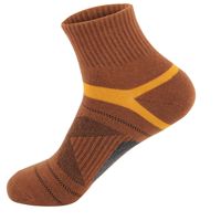 Chaussettes de course décontractées personnalisées pour hommes, idéales pour le printemps, avec soutien de la voûte plantaire et antidérapantes, séchage rapide, respirantes, en coton, sans MOQ