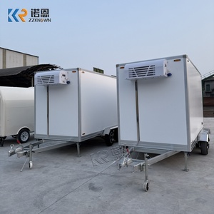 Rimorchio Refrigerato Portatile in Vendita, Rimorchio Congelatore Trainabile con Sistema di Raffreddamento per Alimenti Congelati - Product Image 1