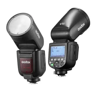 V1 PRO N 2.4G Wireless Camera Flash 1/8000s HSS 1.3s Recycle Time with M/TTL Flash Mode 10 Levels Adjustable Brightness Su