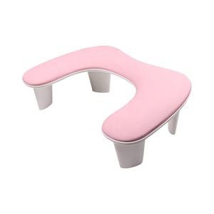 หมอนรองมือทำเล็บแบบพกพา วัสดุหนัง PU พร้อมฐานพลาสติก สำหรับงานทำเล็บ - Product Image 2