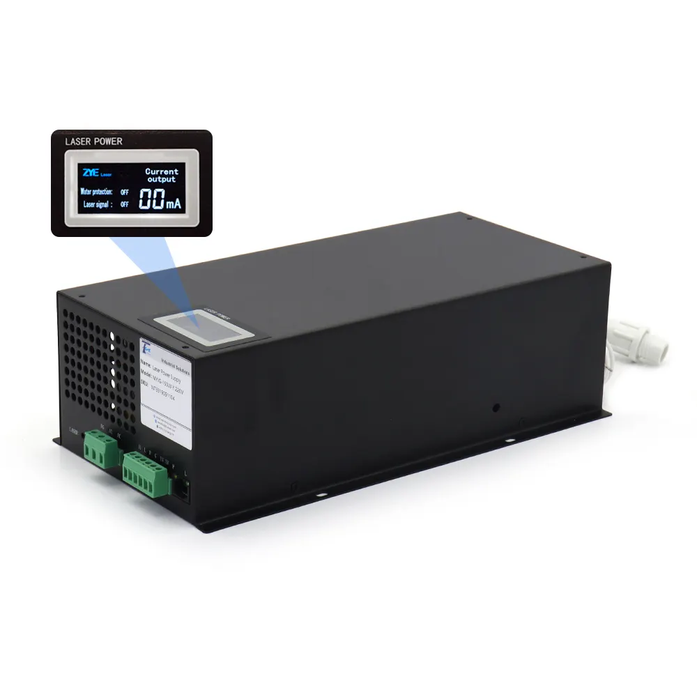 WaveTopSign MYJG-150W CO2 Laser Power Supply 130-150W For Co2 Laser Cutting and Engraving Machine