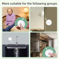 Interrupteur sans fil 10A RF433 avec télécommande et antenne, étanche IP66, 1000W LED pour éclairage extérieur de balcon et terrasse