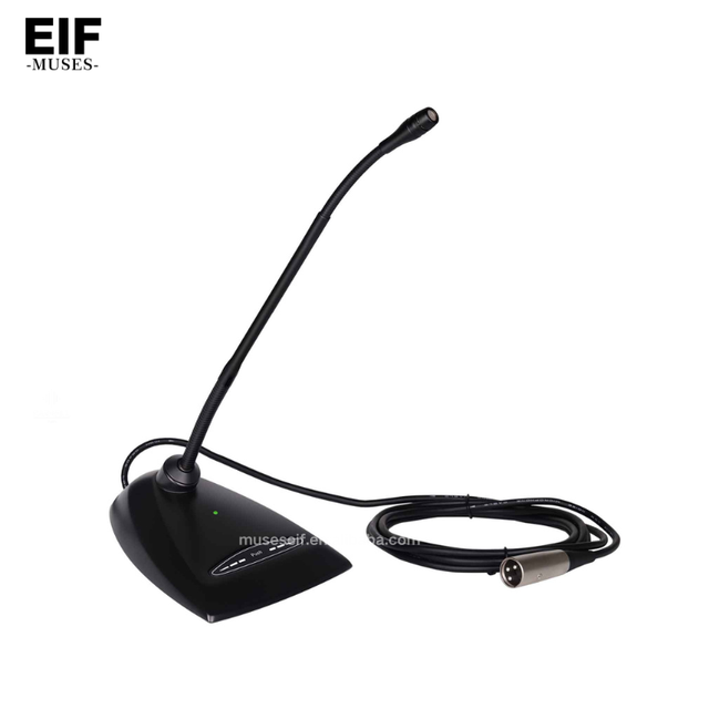 MX-418 DC Light-weight Metal 35mm Conference Desktop Wired Gooseneck USB Condenser Standard Gooseneck Microphone