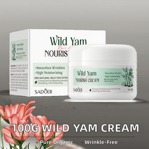 100g di <span class=keywords><strong>crema</strong></span> naturale <span class=keywords><strong>antirughe</strong></span> per <span class=keywords><strong>il</strong></span> <span class=keywords><strong>viso</strong></span> per le donne che levigano la pelle idratante idratante <span class=keywords><strong>crema</strong></span> riparatrice igname selvatico collagene - Product Image 3