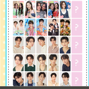 144 pièces/boîte Thaïlande GMMTV CP Pack d'enveloppes de cartes aléatoires GeminiForth WilliamEst Forcebook DAOUOFFROAD Collection Vente en gros - Product Image 6