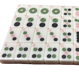 Mini Mahjong Chinois Avec Boîte Portable - Jeu Traditionnel Pour Famille, Voyage - Collection, Fête, Cadeau