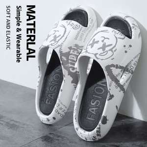 <span class=keywords><strong>Sandalias</strong></span> de verano para <span class=keywords><strong>hombre</strong></span>, estilo coreano, para interiores y exteriores, nueva sensación de aumento de altura, zapatos de baño para el hogar - Product Image 1