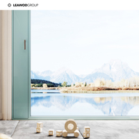 Proveedor de Ventanas de Aluminio con Rotura de Puente Térmico, Flujo Interior-Exterior con Ventanas de Vidrio Grandes Insonorizadas para Villas, Hoteles y Oficinas