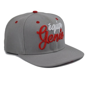 Casquettes Snapback personnalisées, impression sérigraphique, broderie 3D, <span class=keywords><strong>gris</strong></span>, Bordadora De Gorras Snapback Cap - Product Image 4