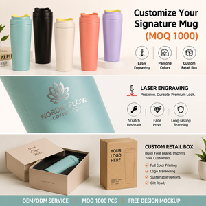<span class=keywords><strong>Mug</strong></span> de voyage isotherme en acier inoxydable de 600 ml, anti-fuite, à double paroi sous vide, avec couvercle rotatif, performance thermique de 12 à 24 heures - Product Image 6
