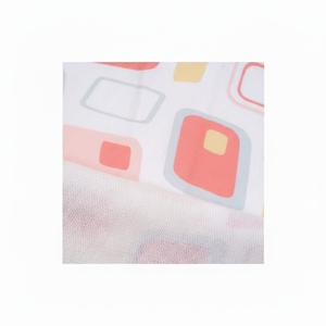 ผ้าเฟรนช์เทอร์รี่เนื้อหนาพิมพ์ลายสำหรับผ้ามีฮู้ด260แกรมสีฟ้า - Product Image 1