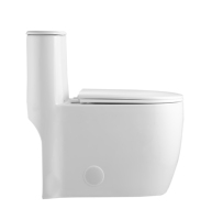 One Piece Toilet Bowl Floor-Mounted Commode with Quick Release Elongated Seat Soft Close Cover Dual Flush Leakage Proof Tank