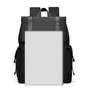 Mochila Ligera de Gran Capacidad para Hombre, Informal, para Viajes de Negocios, para Portátil, Material de PU, para Viajeros - Product Image 4