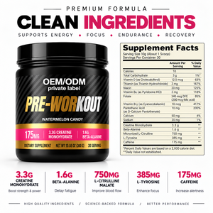 Suplemento Pre-Entrenamiento en Oferta, 3.3g de <span class=keywords><strong>Creatina</strong></span>, 1.6g de Beta <span class=keywords><strong>Alanina</strong></span>, 175mg de Cafeína para el Rendimiento Deportivo - Product Image 6
