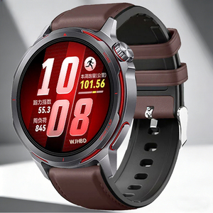 Correa de cuero y silicona de 22mm para <span class=keywords><strong>Huawei</strong></span> <span class=keywords><strong>Watch</strong></span> <span class=keywords><strong>GT</strong></span> <span class=keywords><strong>Runner</strong></span> 2 GT6 6Pro GT5 GT4 <span class=keywords><strong>46mm</strong></span>, pulsera de repuesto para Galaxy <span class=keywords><strong>Watch</strong></span> 3 45mm Gear S3 - Product Image 3