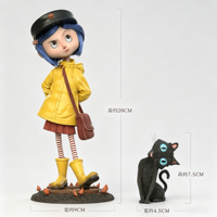 Coraline die Geistermutter Anime-Spiel-Peripheriemodelle, Trendige Spielzeuge, Anime-Figuren, Tischdekorationen und Geburtstagsgeschenke