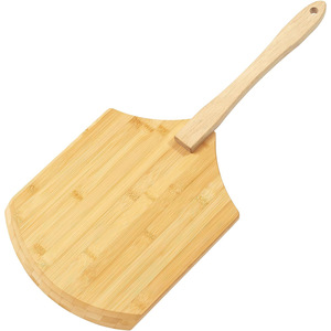 Bamboo Pizza Pan 12 Inch Wooden Baking Tray For Home Pizza Bread <b>Steak</b> Cooking Simple Style Natural Color - Product Image 5