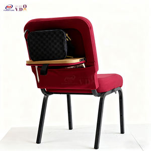 Silla Acolchada Apilable de Acero para Iglesia, Hotel y Teatro de Auditorio a Buen Precio en Venta - Product Image 6