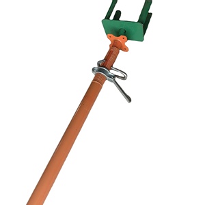 Étais de soutènement robustes en béton, étais de chantier Acrow, bases de vérin, étais en acier réglables pour le soutien des poutres - Product Image 2