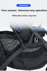 JXB Pretty Triple Cochecito Organizador Cochecito <span class=keywords><strong>de</strong></span> Bebé <span class=keywords><strong>de</strong></span> <span class=keywords><strong>Segunda</strong></span> <span class=keywords><strong>Mano</strong></span> para Niños - Product Image 3