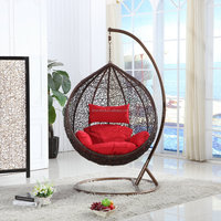 Fauteuil suspendu moderne en métal personnalisable - Mobilier de jardin extérieur super confortable pour parc et villa, capacité 2 personnes