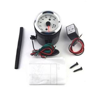 Tachometer 2-Inch 52mm LED Automotive RPM <b>Gauge</b> For Cars Boats Trucks ATVs - Product Image 5