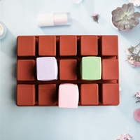 Neue 15 Cavity Cube quadratische Form Silikon form für Kuchen Dekorations werkzeuge DIY Dessert Kuchen formen für Küche Backwerk zeug