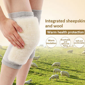 Genouillères thermiques épaisses en cachemire et laine pour femmes et hommes, manchon de soutien pour les jambes et les genoux, idéal pour l'hiver - Product Image 3