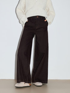 YUANBOFEI Venta al <span class=keywords><strong>por</strong></span> <span class=keywords><strong>Mayor</strong></span> de <span class=keywords><strong>Jeans</strong></span> de Alta Calidad, <span class=keywords><strong>Jeans</strong></span> Holgados de Pierna Ancha, Pantalones Vaqueros de Estilo Vintage, <span class=keywords><strong>Jeans</strong></span> de Pierna Recta para Mujer - Product Image 6