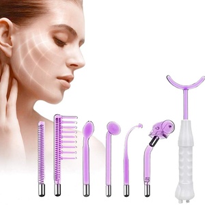 Nouveaux produits d'électrothérapie pour le soin de la peau à haute fréquence, 5 têtes, pour femmes, 2024 - Product Image 6