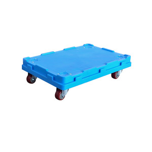 Plastic Material Heavy Duty Platform <strong>Moving</strong> Tools <strong>Moving</strong> Crate Trolley <strong>Moving</strong> <strong>Dolly</strong> Turtle-shaped Flatbed Pushcart - Product Image 2