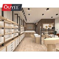 Meubles pour magasin d'optique, présentoir à lunettes de soleil, décoration de centre commercial, bois MDF, verre trempé, OUYEE OY-OSD127, garantie 3 ans