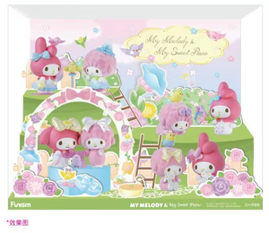 Caja de 8 Cajas al por Mayor de Anime Funism Sanrios My Melody & Piano Little Bird Adventure Series, Caja Sorpresa Misteriosa Coleccionable para Juguetes y Regalos - Product Image 3