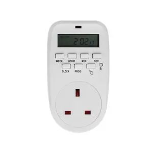 Smart Programmable Digital Timer Outlet Plug for Home Use