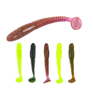 Zuri-Berl Saltwater Fishing Lures Set Silicone Artificial Plastic Bait In Fishing Silicone Soft Lure