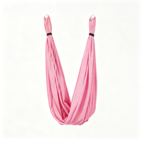 Ceinture d'entraînement en nylon haute résistance BSW, multicolores, pour yoga volant, étirements, équipement de gym aérien, exercices, 5 mètres, toutes saisons