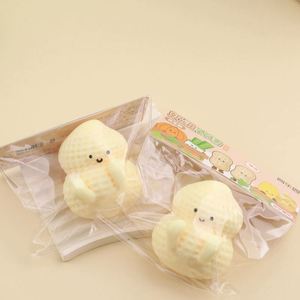 TPR Slow-Rise Realistic Peanut <b>Squishy</b> Fidget Toy - Lifelike Design for Desk Stress Relief & Office Decor Slow Rising Toys - Product Image 5